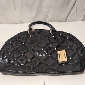 Maxx Ny Signature Black Quilted Handbag